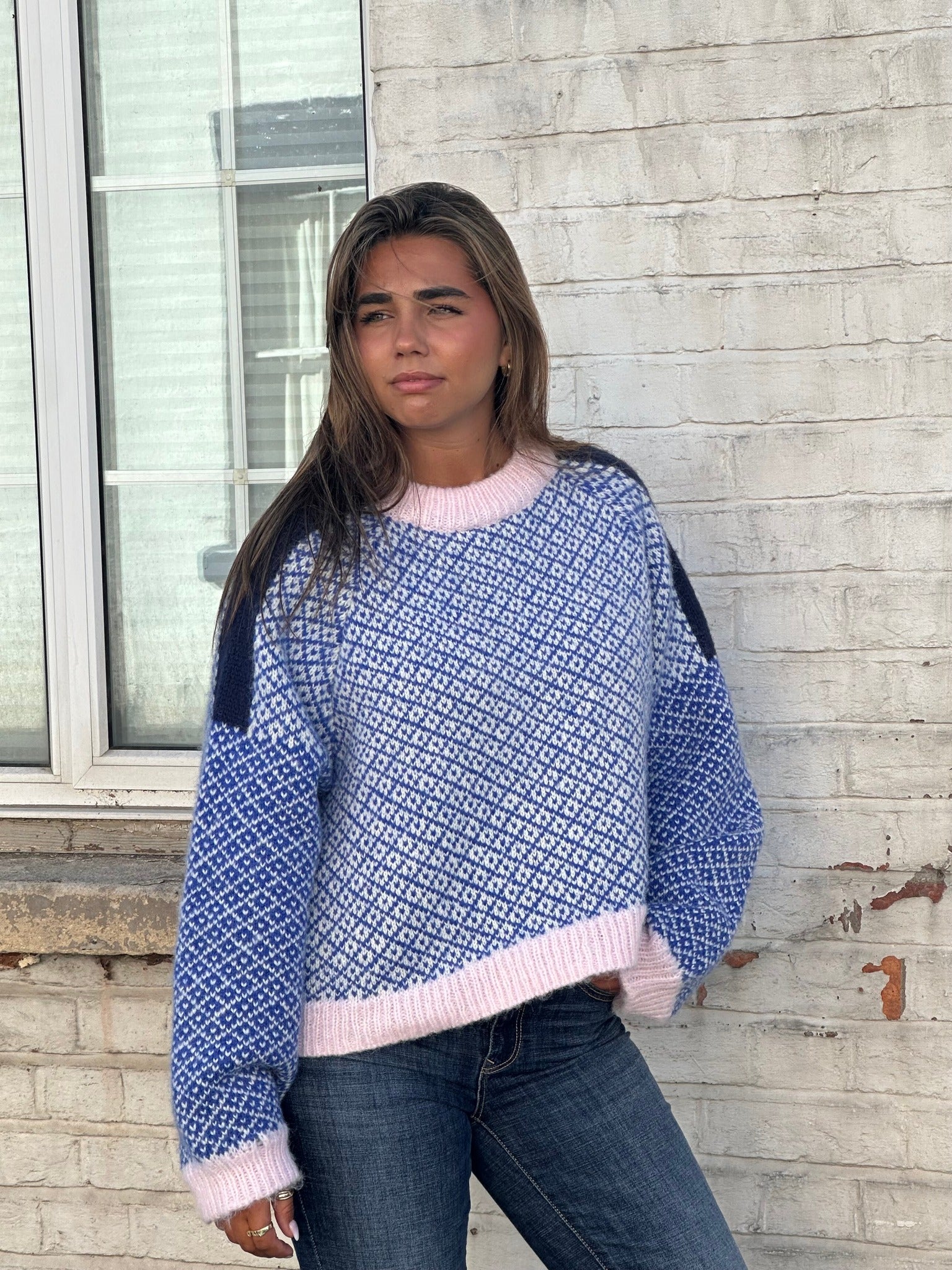 PCREMIX Pullover - Blue